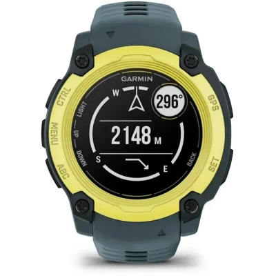 Смарт-годинник Garmin Instinct E, 40 mm, Electric Lime Bezel w/ Twilight Band, GPS смарт-годинник — фото 2