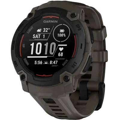 Смарт-часы Garmin Instinct E, 45 mm, Black Bezel with Charcoal Band, GPS смарт-годинник (010-02933-00) [010-02933-00-B]