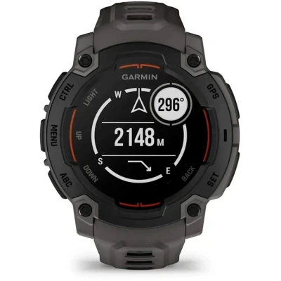 Смарт-часы Garmin Instinct E, 45 mm, Black Bezel with Charcoal Band, GPS смарт-годинник (010-02933-00) [010-02933-00-B] — фото 2
