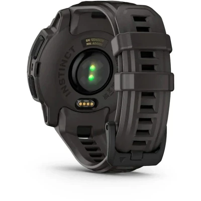 Смарт-часы Garmin Instinct E, 45 mm, Black Bezel with Charcoal Band, GPS смарт-годинник (010-02933-00) [010-02933-00-B] — фото 4