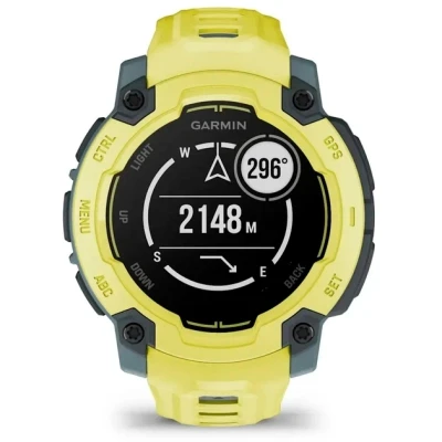 Смарт-часы Garmin Instinct E, 45 mm, ElectricLimeBezel w/ ElectricLimeBand, GPS смарт-годинник (010-02933-01) [010-02933-01-B] — фото 3