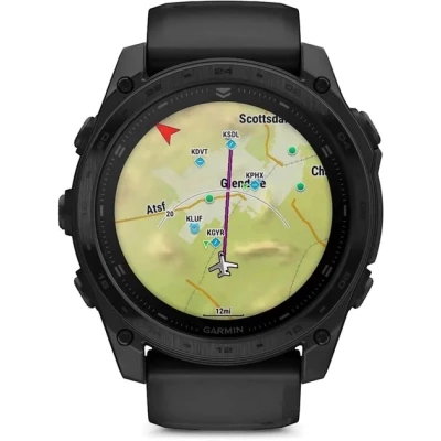 Смарт-часы Garmin Tactix 8 Standard, AMOLED 51mm, GPS смарт-годинник (010-03406-01) [010-03406-01-B] — фото 6