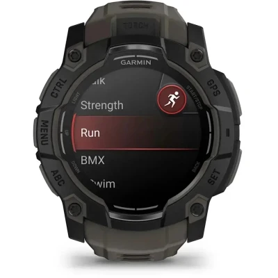 Смарт-годинник Garmin Instinct 3, Tactical, AMOLED, 50mm, Black, GPS (010-03020-50) [010-03020-50-B] — фото 2