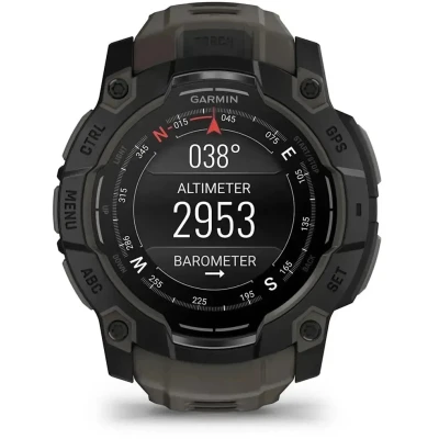 Смарт-годинник Garmin Instinct 3, Tactical, AMOLED, 50mm, Black, GPS (010-03020-50) [010-03020-50-B] — фото 12