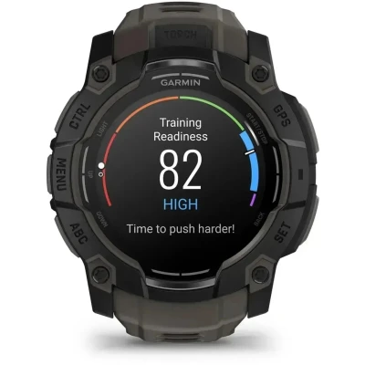 Смарт-годинник Garmin Instinct 3, Tactical, AMOLED, 50mm, Black, GPS (010-03020-50) [010-03020-50-B] — фото 8