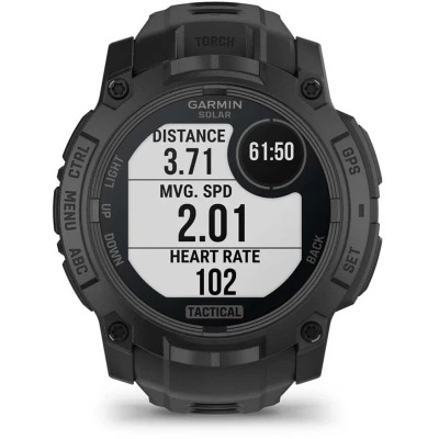 Смарт-годинник Garmin Instinct 3, Tactical, Solar, 50mm, Black,GPS смарт-годинник (010-02935-50) [010-02935-50-B] — фото 8
