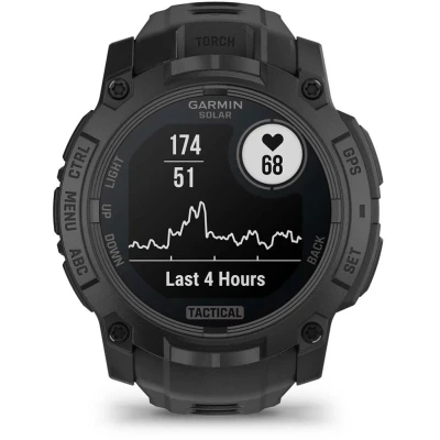 Смарт-годинник Garmin Instinct 3, Tactical, Solar, 50mm, Black,GPS смарт-годинник (010-02935-50) [010-02935-50-B] — фото 9
