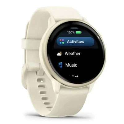 Смарт-часы Garmin vivoactive 6, Bone/Lunar Gold, GPS смарт-годинник (010-02985-01) [010-02985-01-B] — фото 3