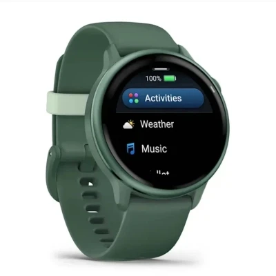 Смарт-часы Garmin vivoactive 6, Jasper Green/J. Green Metallic, GPS смарт-годи (010-02985-02) [010-02985-02-B] — фото 3