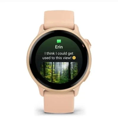 Смарт-годинник Garmin vivoactive 6, Pink Dawn/P. Dawn Metallic, GPS смарт-годинник — фото 2