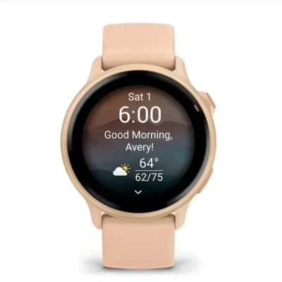 Смарт-часы Garmin vivoactive 6, Pink Dawn/P. Dawn Metallic, GPS смарт-годинник (010-02985-03) [010-02985-03-B] — фото 7