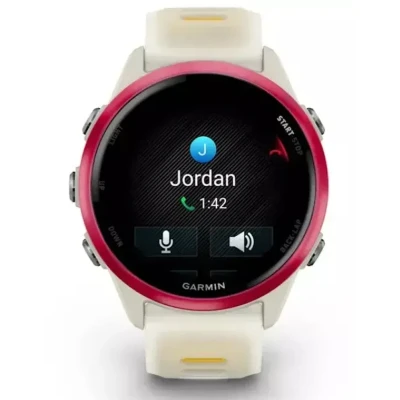 Смарт-годинник Garmin Forerunner 570 - 42MM, Bone/Raspberry/Mango, GPS (010-02970-02) [010-02970-02-B] — фото 7
