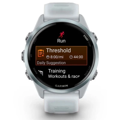Смарт-годинник Garmin Forerunner 570 - 42MM, Whitestone/Cloud Blue, GPS — фото 2