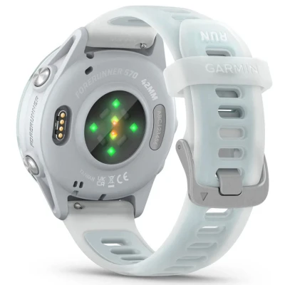 Смарт-годинник Garmin Forerunner 570 - 42MM, Whitestone/Cloud Blue, GPS (010-02970-01) [010-02970-01-B] — фото 6