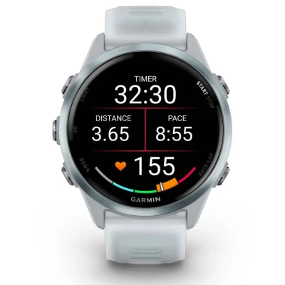 Смарт-годинник Garmin Forerunner 570 - 42MM, Whitestone/Cloud Blue, GPS (010-02970-01) [010-02970-01-B] — фото 8