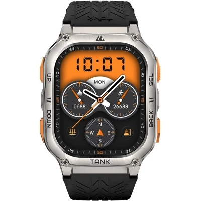 Смарт-годинник KOSPET Tank M3 ULTRA SILVER — фото 2