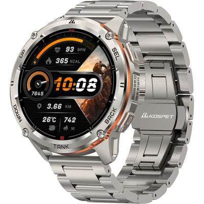 Смарт-годинник KOSPET Tank T3 ULTRA 2 SE SILVER