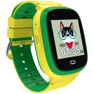 Смарт-часы Canyon Sunny KW-48 Video 4G GPS Games Music Yellow/Green (CNE-KW48YG) [CNE-KW48YG-B] — фото 3