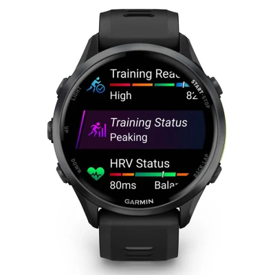 Смарт-часы Garmin Forerunner 970, Black/Amp Yellow, GPS (010-02969-10) [010-02969-10-B] — фото 8