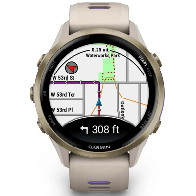 Смарт-годинник Garmin Forerunner 970, French Gray/Indigo, GPS (010-02969-12) [010-02969-12-B] — фото 2