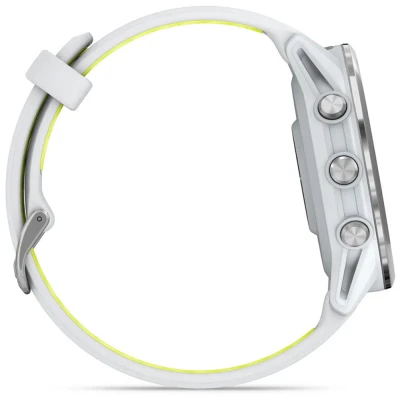 Смарт-годинник Garmin Forerunner 970, Whitestone/Amp Yellow, GPS (010-02969-11) [010-02969-11-B] — фото 4