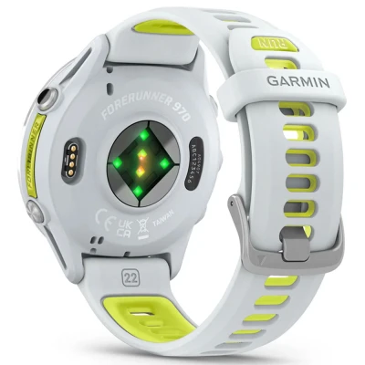 Смарт-годинник Garmin Forerunner 970, Whitestone/Amp Yellow, GPS (010-02969-11) [010-02969-11-B] — фото 6