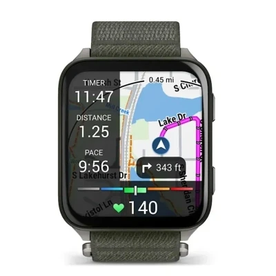 Смарт-годинник Garmin Venu X1, Moss, GPS — фото 2