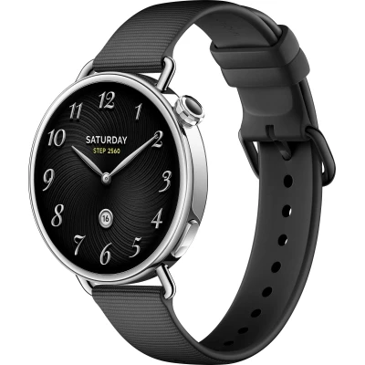 Смарт-годинник Xiaomi Watch S4 41mm Fluororubber Strap Чорний BHR07VRGL