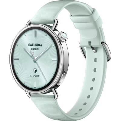 Смарт-годинник Xiaomi Watch S4 41mm Fluororubber Strap Мятно-зелений BHR080CGL (1166773) [1166773-B]