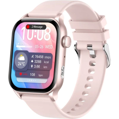 Смарт-годинник Gelius GP-SW015 Amazwatch Light Pink (2099901012739) [2099901012739-B] — фото 6
