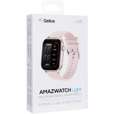 Смарт-годинник Gelius GP-SW015 Amazwatch Light Pink (2099901012739) [2099901012739-B] — фото 9