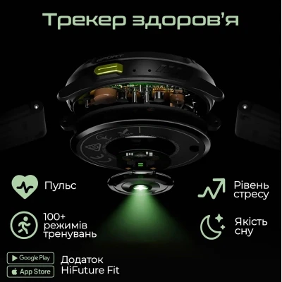 Смарт-годинник HiFuture mix 3 orange (mix3.orange) [mix3.orange-B] — фото 3