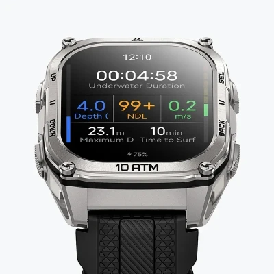 Смарт-годинник KOSPET TANK M4 SILVER (6978602500072) [6978602500072-B] — фото 6