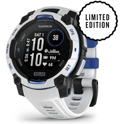 Смарт-часы Garmin Instinct 3, 45mm, Solar, Whitestone with Whitestone Band, GPS смарт-годинник (010-02934-03) [010-02934-03-B]