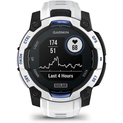 Смарт-часы Garmin Instinct 3, 45mm, Solar, Whitestone with Whitestone Band, GPS смарт-годинник (010-02934-03) [010-02934-03-B] — фото 8