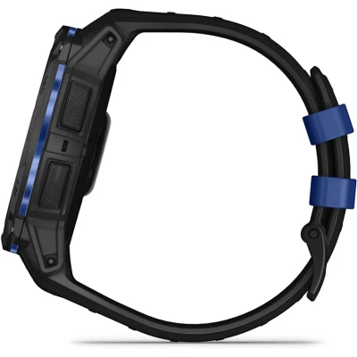 Смарт-годинник Garmin Instinct 3, 50mm, AMOLED, Black with Bolt Blue Accents, GPS смарт-годинник (010-03020-03) [010-03020-03-B] — фото 5