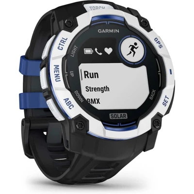 Смарт-годинник Garmin Instinct 3, 50mm, Solar, Whitestone with Black Band, GPS смарт-годинник (010-02935-03) [010-02935-03-B] — фото 3