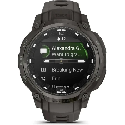 Смарт-часы Garmin Instinct Crossover AMOLED, Charcoal Grey/Charcoal Grey, GPS смарт-годинник (010-03398-00) [010-03398-00-B] — фото 8