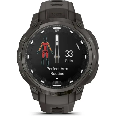 Смарт-часы Garmin Instinct Crossover AMOLED, Charcoal Grey/Charcoal Grey, GPS смарт-годинник (010-03398-00) [010-03398-00-B] — фото 9