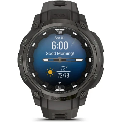 Смарт-часы Garmin Instinct Crossover AMOLED, Charcoal Grey/Charcoal Grey, GPS смарт-годинник (010-03398-00) [010-03398-00-B] — фото 10