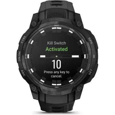 Смарт-часы Garmin Instinct Crossover AMOLED, Tactical, Black/Black, GPS смарт-годинник (010-03398-02) [010-03398-02-B] — фото 7