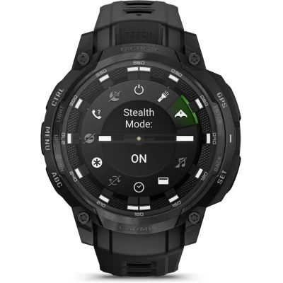 Смарт-часы Garmin Instinct Crossover AMOLED, Tactical, Black/Black, GPS смарт-годинник (010-03398-02) [010-03398-02-B] — фото 8