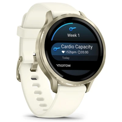 Смарт-годинник Garmin Venu 4 (41mm), Beige w/ Lunar Gold + Bone, GPS смарт-годинник (010-03013-00) [010-03013-00-B] — фото 3