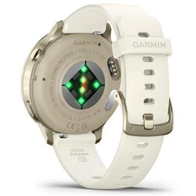 Смарт-годинник Garmin Venu 4 (41mm), Beige w/ Lunar Gold + Bone, GPS смарт-годинник (010-03013-00) [010-03013-00-B] — фото 6