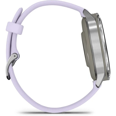 Смарт-годинник Garmin Venu 4 (41mm), Gray w/ Silver + Periwinkle, GPS смарт-годинник (010-03013-01) [010-03013-01-B] — фото 4