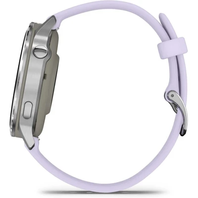 Смарт-годинник Garmin Venu 4 (41mm), Gray w/ Silver + Periwinkle, GPS смарт-годинник (010-03013-01) [010-03013-01-B] — фото 5