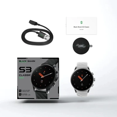 Смарт-годинник Black Shark S3 Classic BS-W2410 Срібний (1184525) [1184525-B] — фото 4
