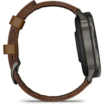 Смарт-годинник Garmin Venu 4 (45mm), Black w/ Slate + Leather, GPS смарт-годинник (010-03014-03) [010-03014-03-B] — фото 5