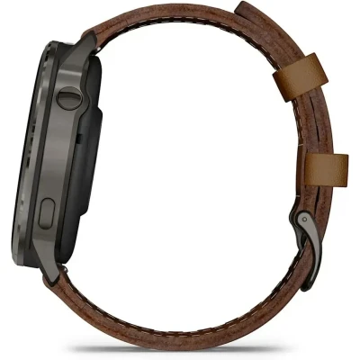 Смарт-годинник Garmin Venu 4 (45mm), Black w/ Slate + Leather, GPS смарт-годинник (010-03014-03) [010-03014-03-B] — фото 6
