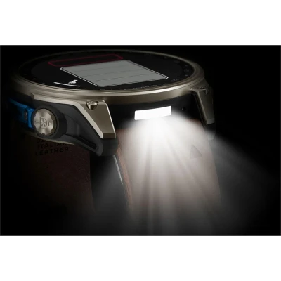 Смарт-годинник Garmin D2 Mach 2, 47mm, Saph, Bare Ti/Blk w/LthrBd, GPS (010-02904-31) [010-02904-31-B] — фото 7